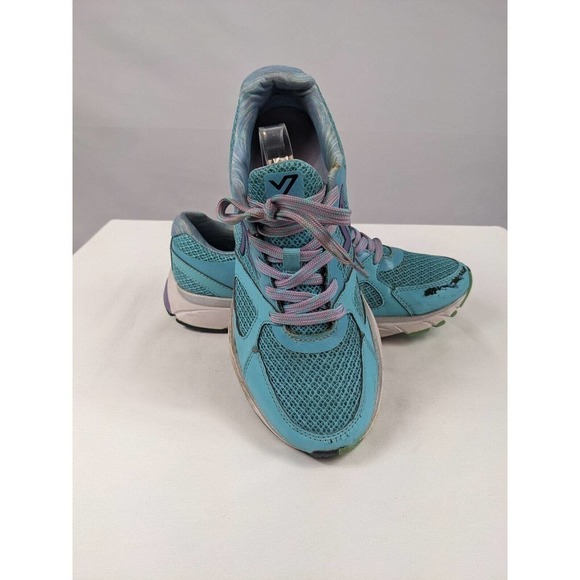 Vionic Drift Satima Women's Sneakers Bright Blue Teal 8.5 Orthotics Arch Support - Picture 9 of 9